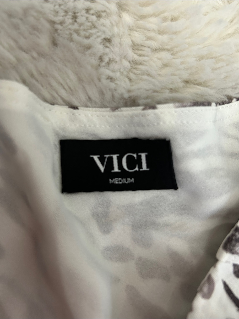 Vici Draped Neck Animal Print Slip Maxi Dress - Picture 6 of 8